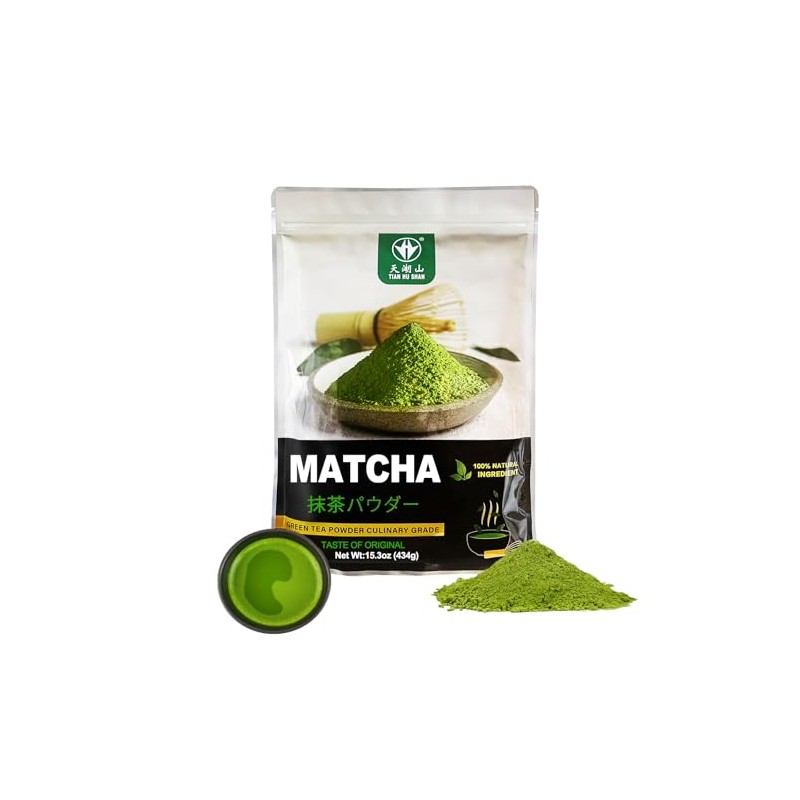 Matcha Green Tea Powder - Culinary Starter for Lattes &