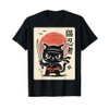 Cute Samurai Ninja Cat Warrior Japanese Anime Gifts Funny T-Shirt
