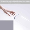 FOYO Toast Plates, Clear Square Tempered Glass Salad Dessert Plates