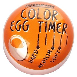 Egg Cooking Indicator, Orange/White/Black, Approx. 4.5 x 3.1 cm