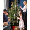 18 Ornamentos navideños, Cristales para arbol de Navidad