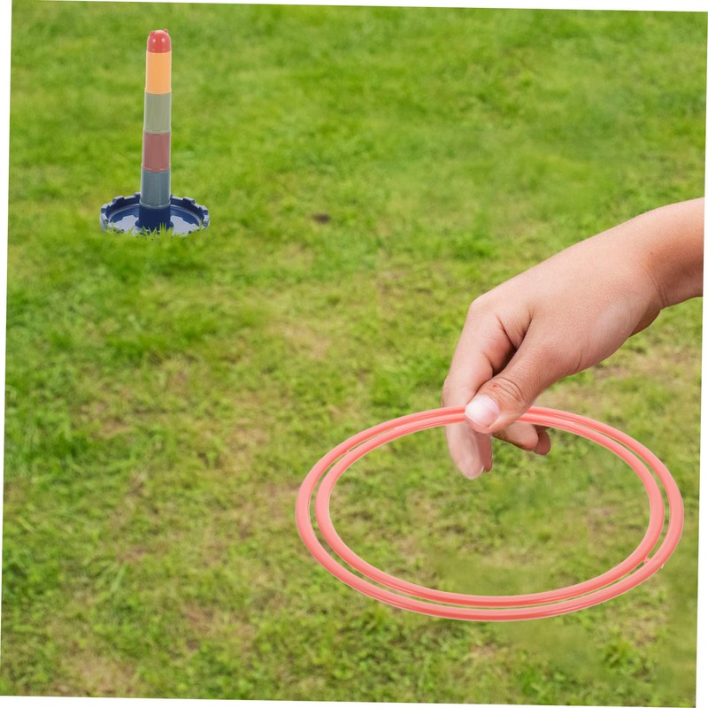 KOMBIUDA 1Set Stacking Cup for Interactive Ring Toss Game Educational