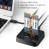 MAIWO Dual Bay NVMe M.2 SSD Duplicator Docking Station, 10Gbps