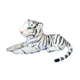 Deluxe Paws Big Cats Wild Realistic Plush 40cm (16") (White Tiger)