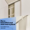 Closet Sliding Door Hardware Wardrobe Roller Kit for Top Hung