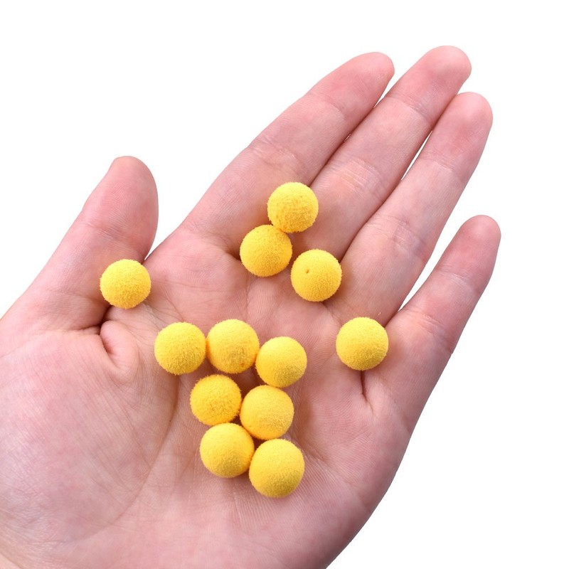 30pcs/Box 12mm in Diameter Carp Fishing Floating Bait/Hair Rig Boilie