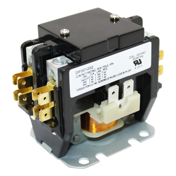 C230B Double two 2 Pole 30 Amps 120 Volts A/C Contactor