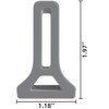 Duzzy 39 Inch Shower Threshold Water Dam, Shower Water Guard