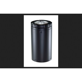 DirectVent Pro 4'' x 6 5/8'' Simpson 6'' Black Chimney Pipe - 46DVA-06B