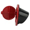 Fuel Tank Cap Red Gas Cap Cover with Red Powder