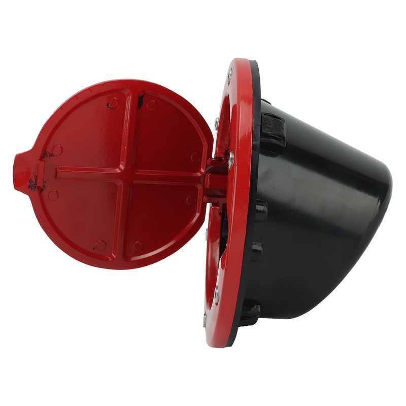 Fuel Tank Cap Red Gas Cap Cover with Red Powder