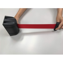 Red Belt Partition for Walls, For Openings Up To About 9.8 ft (3 m) (Includes Mounting Hardware