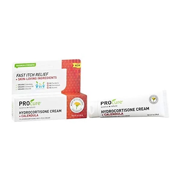 Crema De Hidrocortisona Procure Con Calendula, 1 Oz