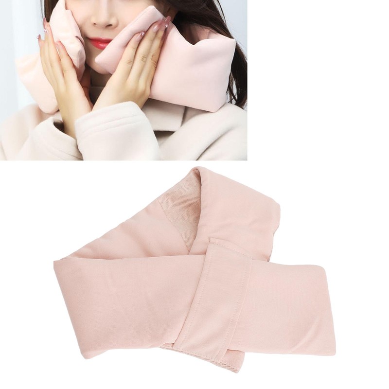 Heating Scarf Cotton Comfortable Concealed Button Washable USB Heated Scarf