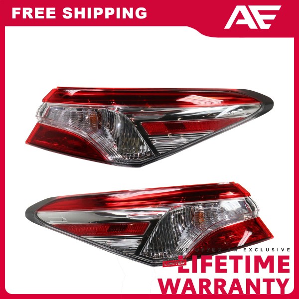 Autoelements Tail Light Kit Halogen For 2018-2020 Toyota Camry