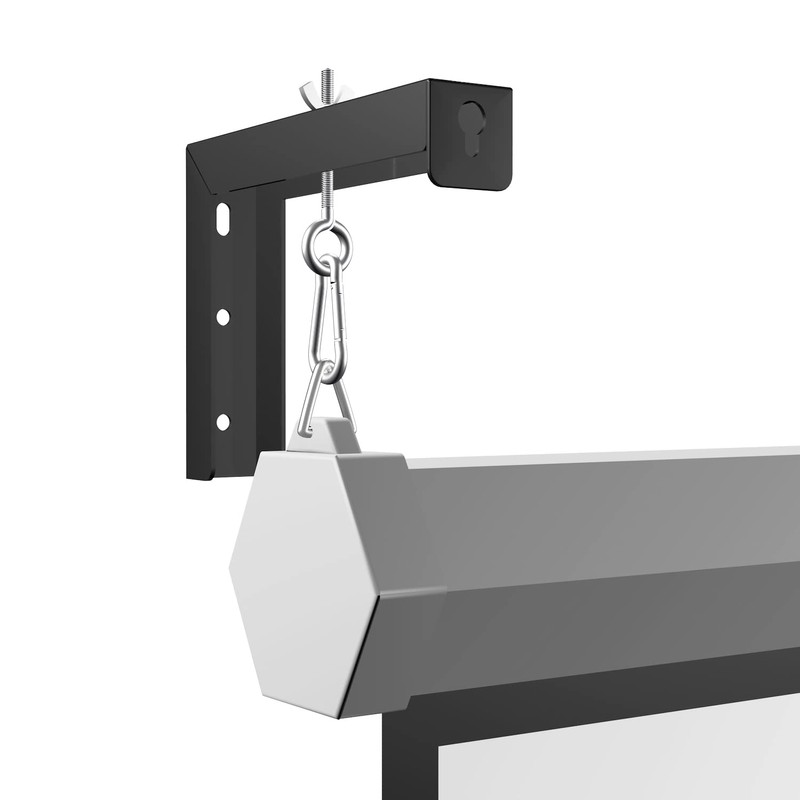 Universal Projector Screen Wall Mounted, 1 Pair Projector Screen Stand,