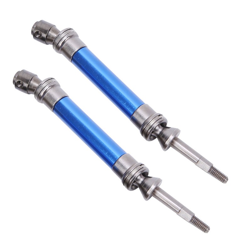 Metal Rear CVD Drive Shaft Set Fit for Traxxas Slash