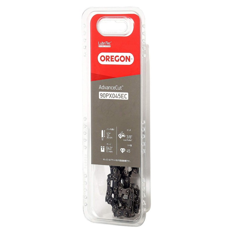 OREGON 90PX045EC Saw Chain, 12 inches (30 cm), Compatible Chainsaw