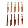 Butter Knife Set Eco Friendly Multifunctional with 2 Spoons 10