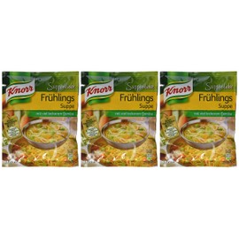 German Knorr Spring Soup Fruehlings Suppe Pack of 3