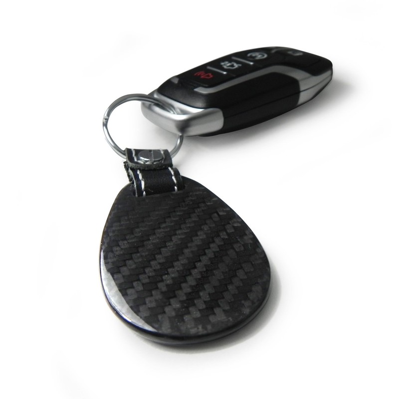 iPick Image Compatible with Jeep Trailhawk Real Black Carbon Fiber