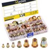 Mardatt Metric Hex Rivet Nut Assortment Kit Carbon Steel Hex