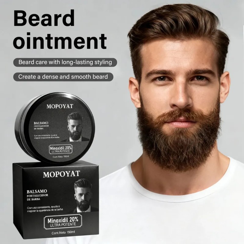 3pcs Balsamo Para Crecer La Barba Al 20%