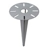 Novatool Ground spikes diameter 15.5 x height 30.5 cm, galvanised,
