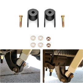 WSays Rear Shock Extension Kit Suspension Extender for 2" to 3" Lift Bock Compatible with Chevy Silverado Tahoe Suburban 1500 Fit GMC Sierra Yukon XL Fit Cadillac Escalade 1999-2024