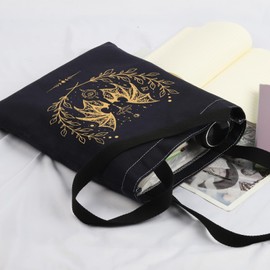 AKTAP Book Inspire Bat Boys Tote Bag Bat Boys Fan Club Gift Night Cou-t Illyrians Book Lover Gifts Fantasy Novel Series Merch (Bat Boys Tote)