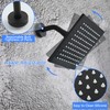 SKOWLL Rain Head Shower Kit Wall Mounted LED Shower Faucet
