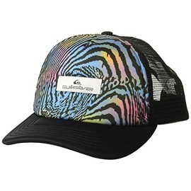 Quiksilver Men's Magpie Coop Snapback Trucker Hat, Tarmac, One Size
