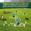 2 Pack Solar Ultrasonic Mole Repellent Outdoor, 3 Modes, Waterproof