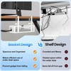 Cinati Under Desk Cable Management Tray – 15.7” No-Drill Cable