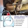 CAROTUPY 5" Heavy Duty Exhaust Clamp With Hanger, Exhaust Pipe