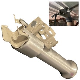 Rack-A-Tiers Clip Whacker - Magnetic Beam Clamp Tool, Flange Clip Holder, Electrician Flange Tool, Beam Clip Whacker (54100)