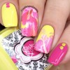 Whats Up Nails P085 Frilly Hibiscus Water Decals Sliders for