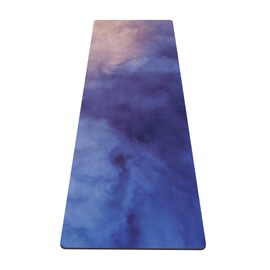 nuveti Yoga Mat Print Extra Thick TPE Non Slip Fitness Exercise Mat with Carrying Bag,72"x24" Extra Thick 6MM Exercise & Workout Mat for Yoga, Pilates Fitness and Floor Exercises