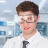 MOVNUOCA Chemistry Lab Safety Goggles,that Fit Over Glasses,Scientific, Construction, Woodworking,