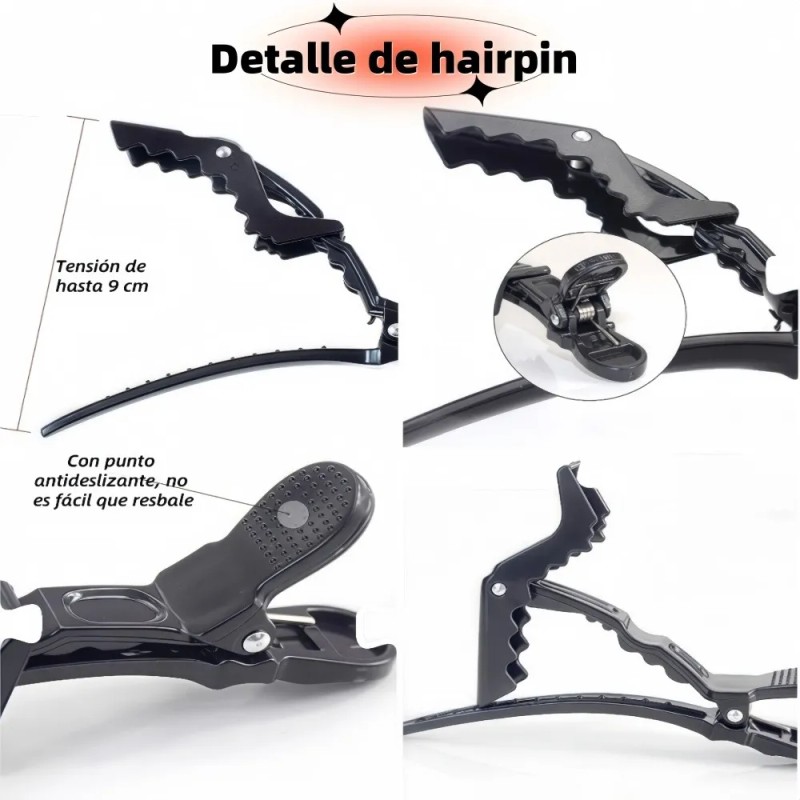 Peine Y Cepillo Para El Cabello Rizado Accesorios Pinza Goma