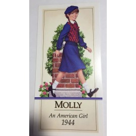 Retired Bookmark American Girl Doll Molly Pleasant Company