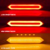 Sidaqi 100 LED Trailer Tail Lights,2835SMD Bright Tail/Stop/Brake/Sequential Turn Signal