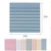 Vsagier Clear Transparent Sticky Notes 3.7"x 2.7", 200 Sheets, 4