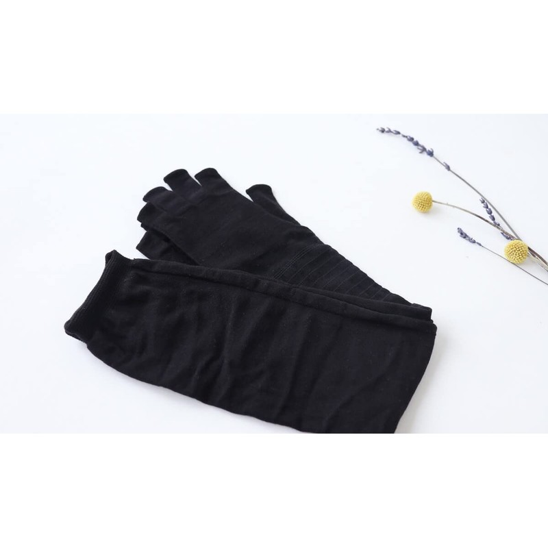 Silk Shop SO4380 Finger Cut Arm Cover, Long, UV Protection