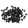 Y.K.K Snap Fastener Stopper Parts, Upper Stopper, 50 Sets, Compatible