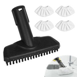 PGonline 5 Stück Zubehör für Kärcher Dampfreiniger SC1 SC2 SC3 SC4 SC5, Handdüse Ersatzteile Kompatibel karcher Dampf Reinigung, Mikrofaser-Tuch Set für Kärcher Dampfreiniger