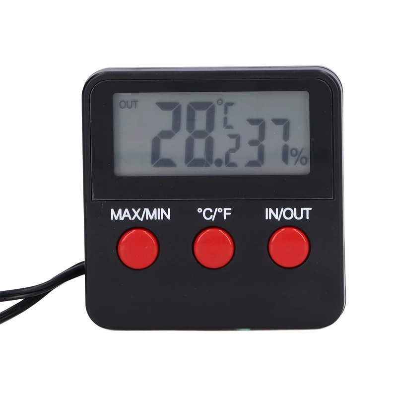 Humidity Meter Thermometer, Mini Digital Thermometer Hygrometer, Indoor Temperature Humidity