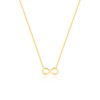 HANLI Gold Unlimited Pendant Nekclaces - 14K Gold Plated Dainty