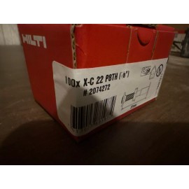 Hilti X - C 22 P8TH 7/8" Q10 - concrete nails - box of 100
