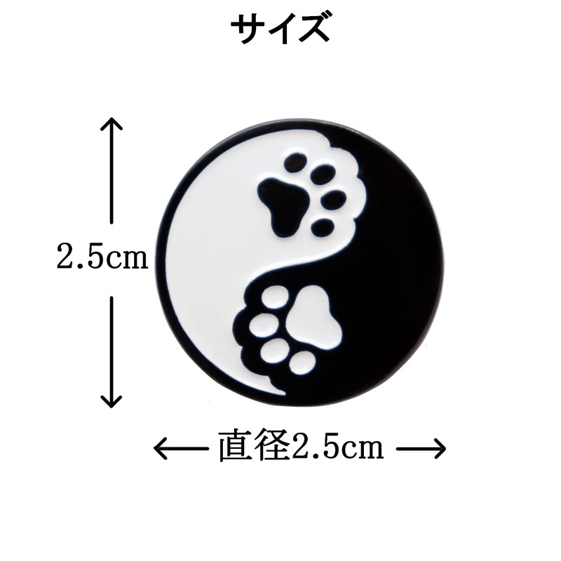 Golf Marker Paw Tao Mark Hat Clip Magnet Detachable Dog